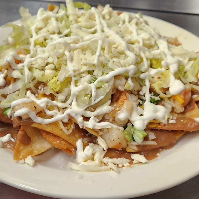 Pork Nachos.