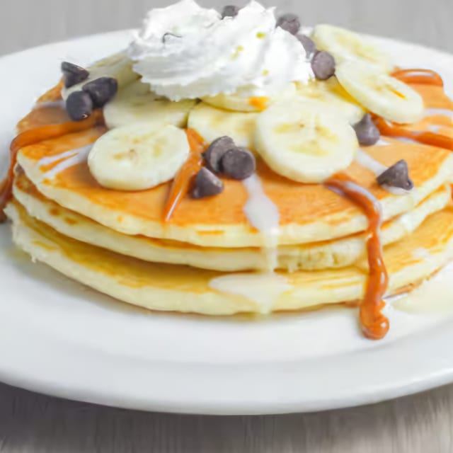 Tres Leches Pancakes.