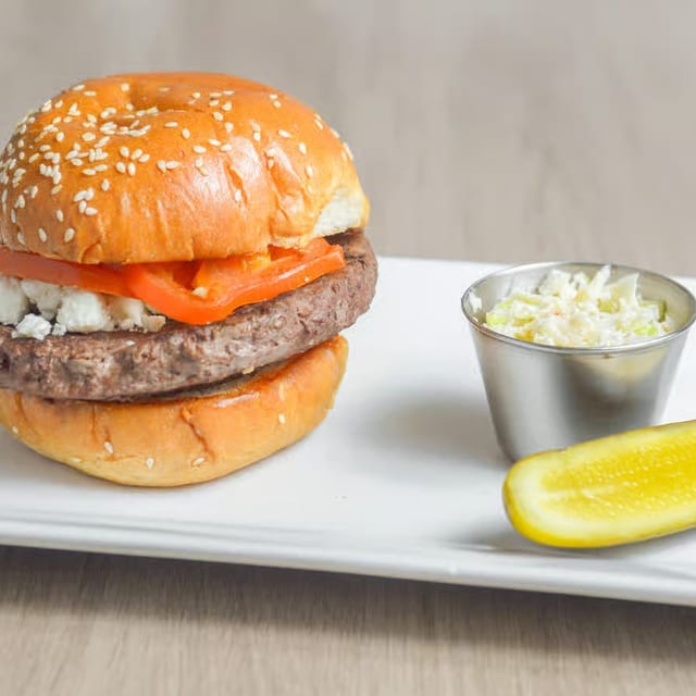 Greek Burger.