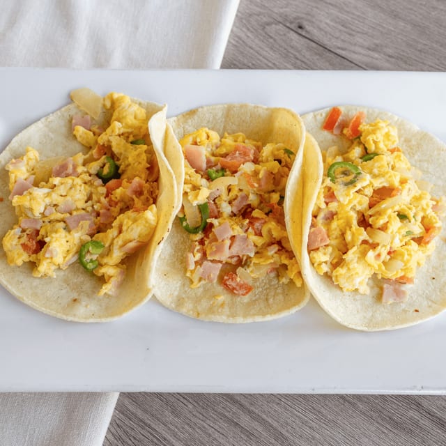 Huevos Texanos Tacos.