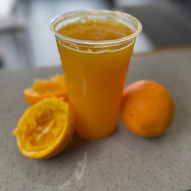 Fresh Squeezed Orange Juice.