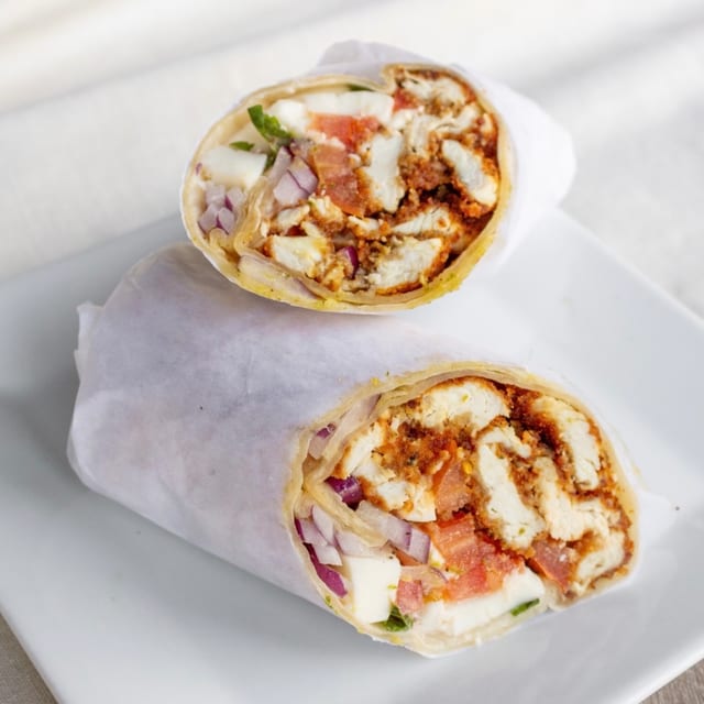 Chicken Caprese Wrap.