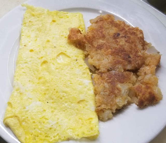 Cheese Omelette.